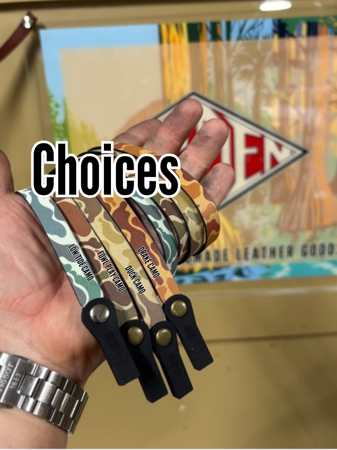 Camo Sunglasses Strap