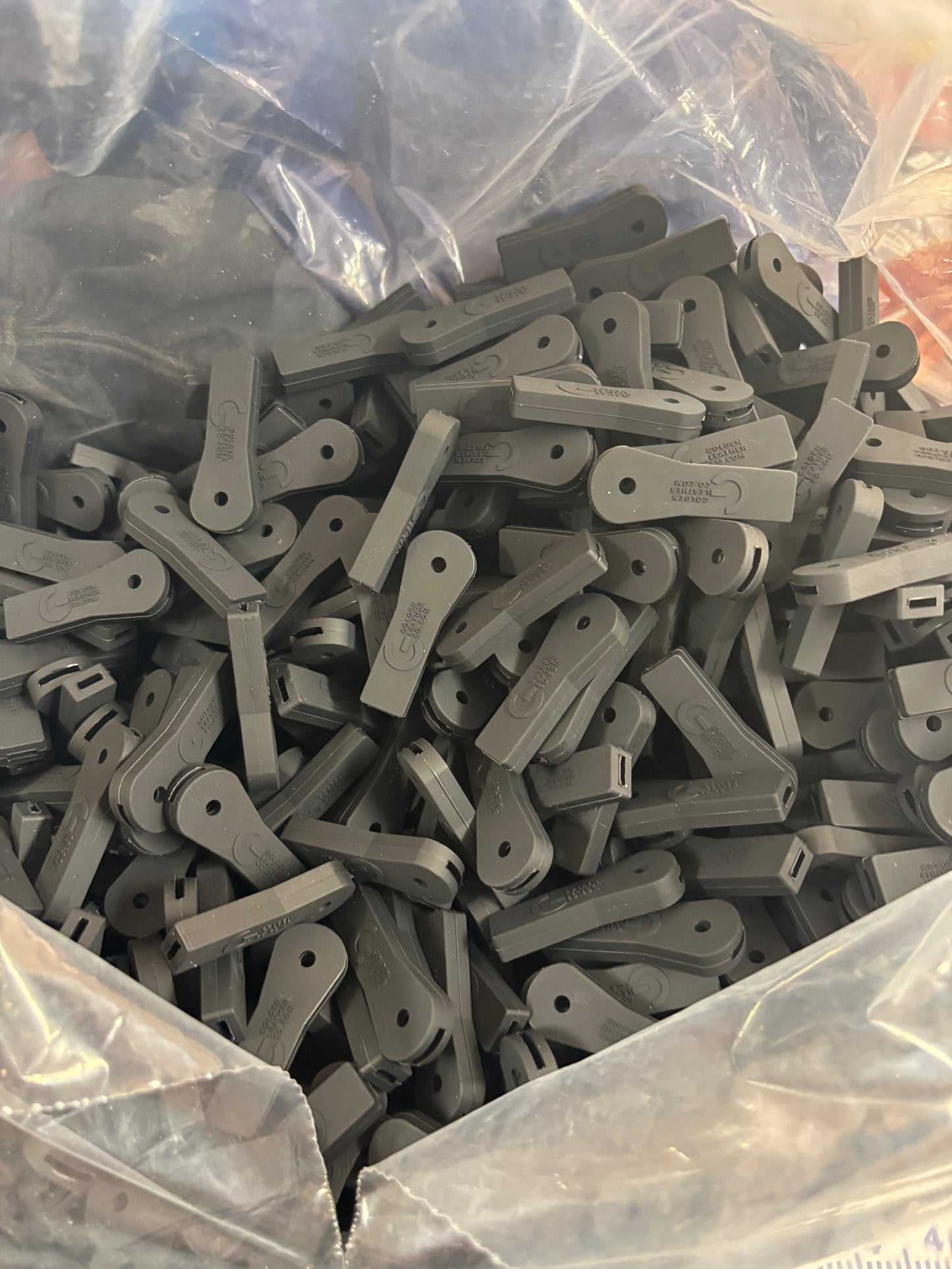 Silicone End Attachment for Leather Sunglass Straps, Croakies (2 pc set)