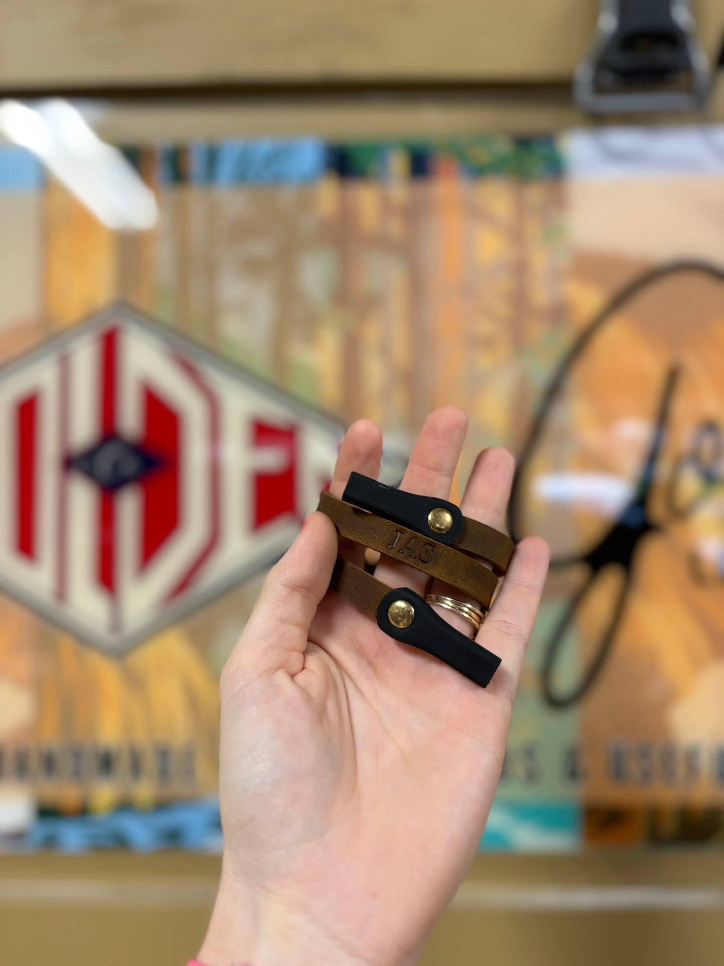 Silicone End Attachment for Leather Sunglass Straps, Croakies (2 pc set)