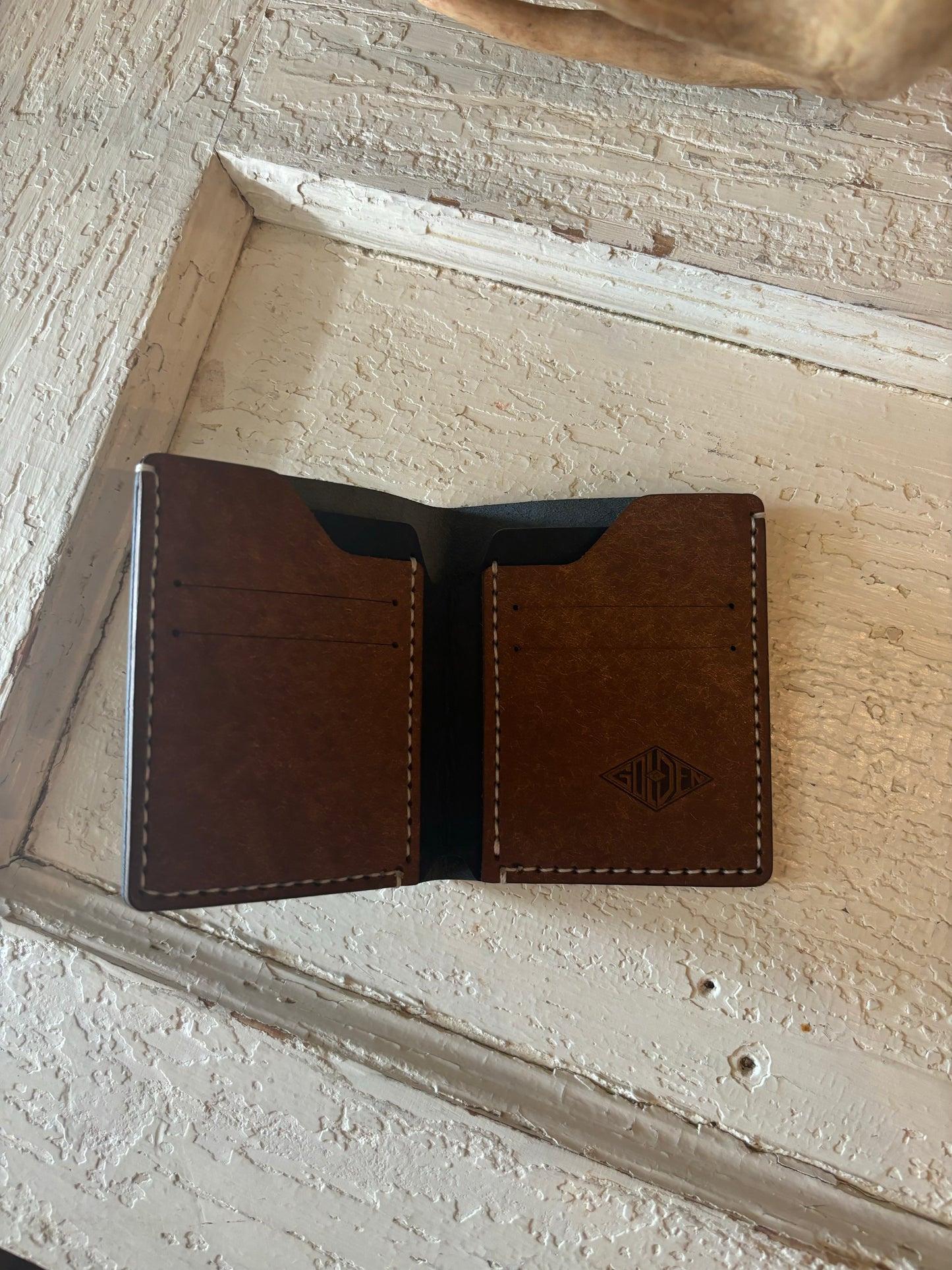 Pueblo Hand-stitched bill fold