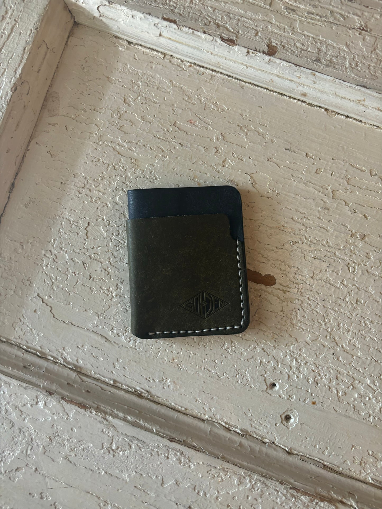 Pueblo Card Wallet- Hand stitched