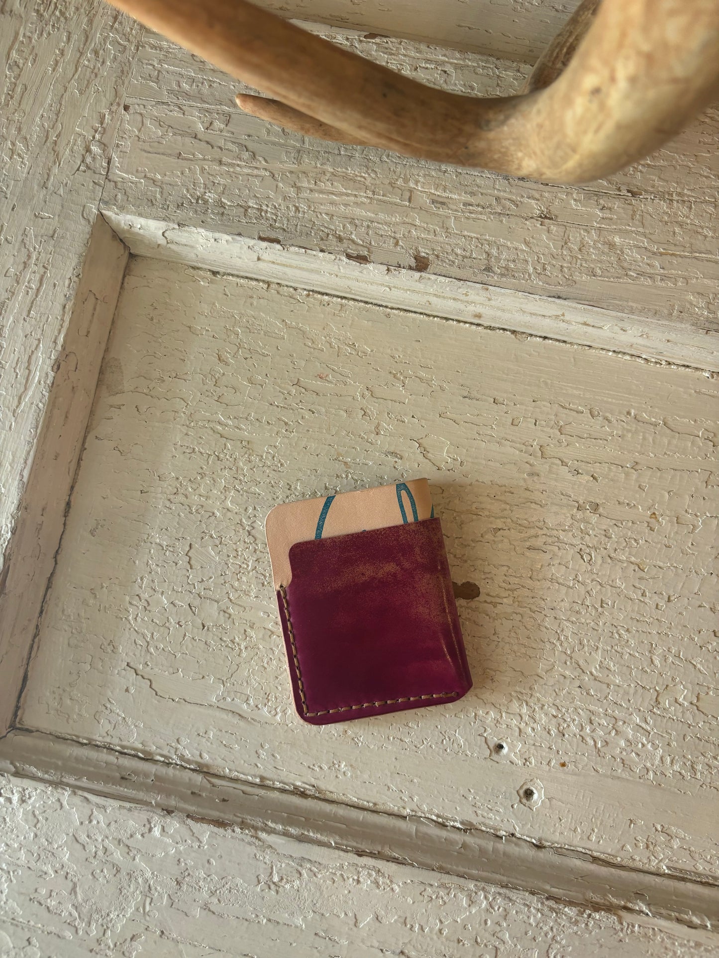 Shell Cordovan Card Wallet