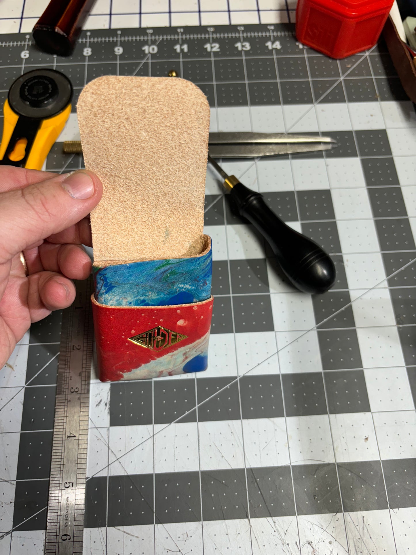 Stitch-less wallet-small