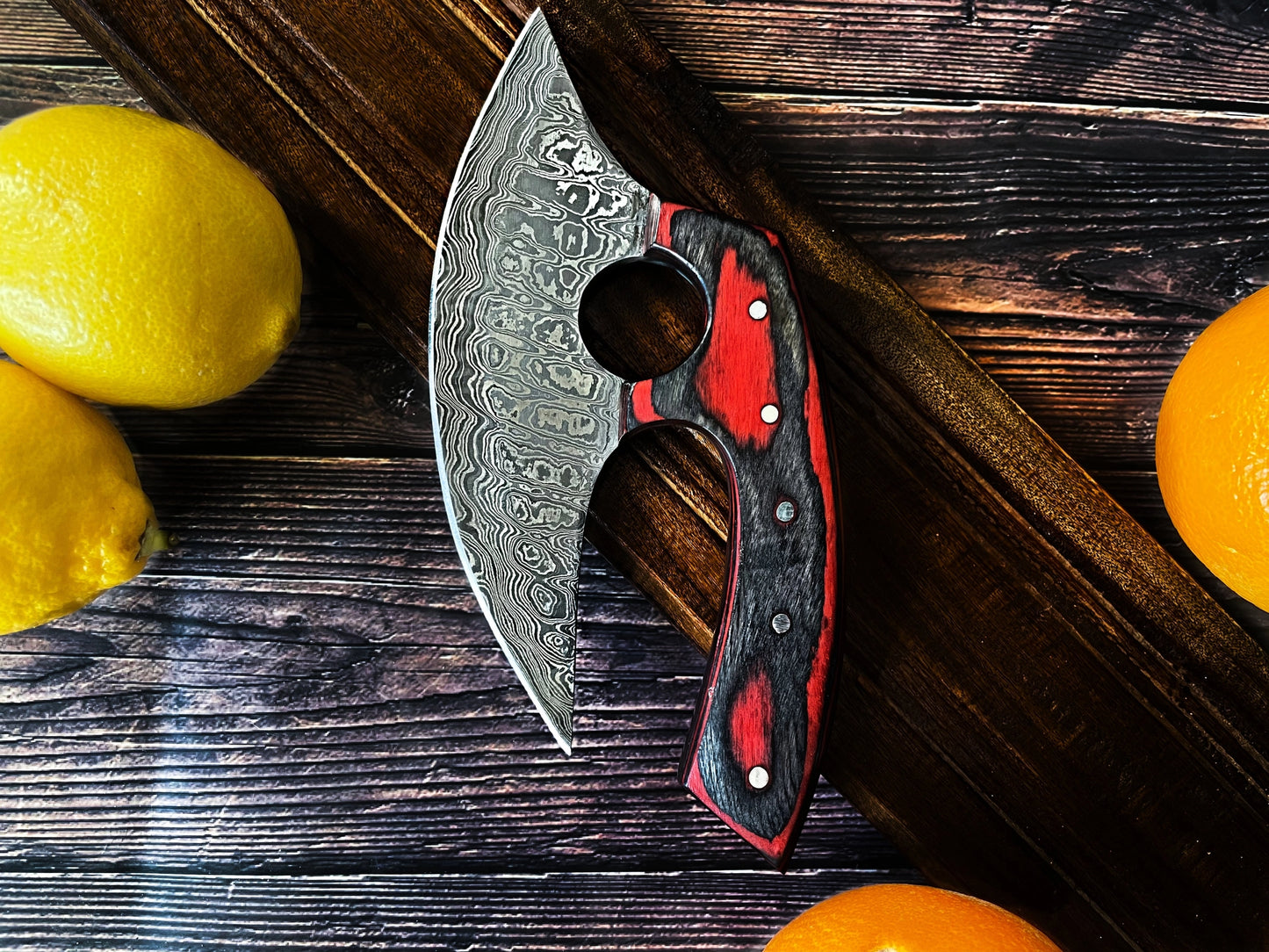 Alaskan Ulu -Red/Black