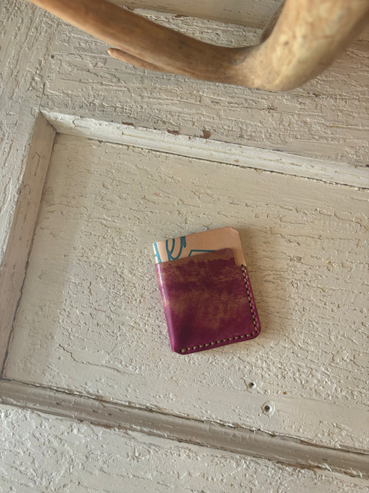 Shell Cordovan Card Wallet