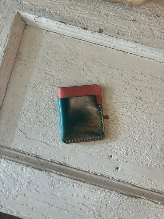 Shell Cordovan Card Wallet