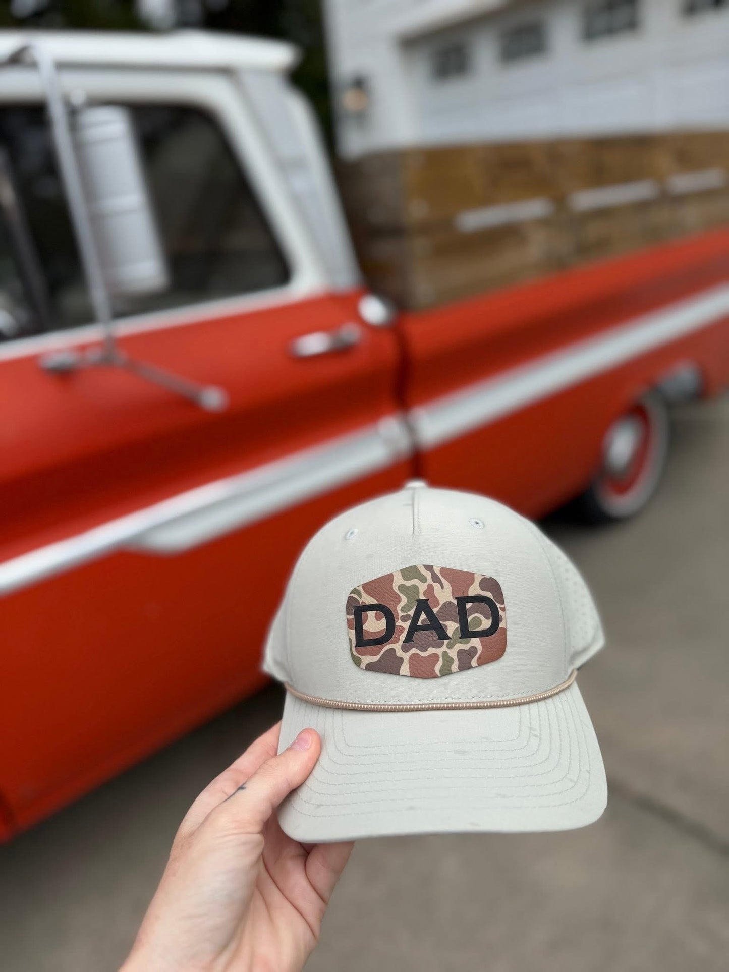 Dad patch hat