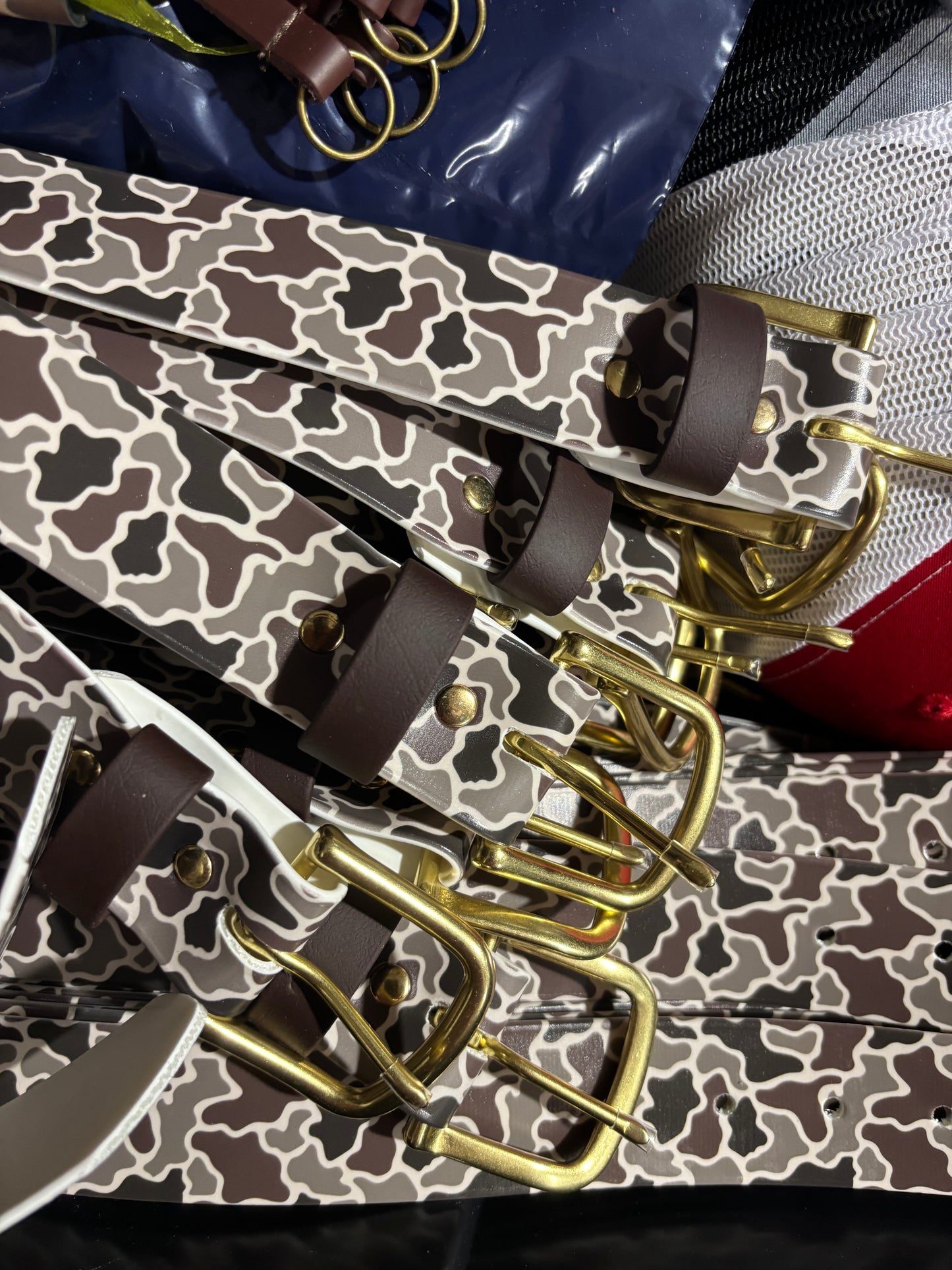 Waterproof camo belt